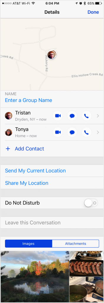 Take Advantage of Extra Features in Messages Group Conversations