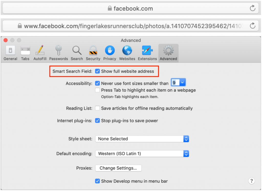 Here’s How to See Full URLs in Safari’s Smart Search Field