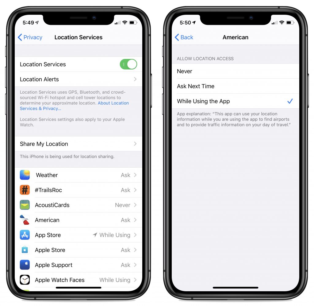 Exercise (Some) Control over How Much Your Location Is Tracked