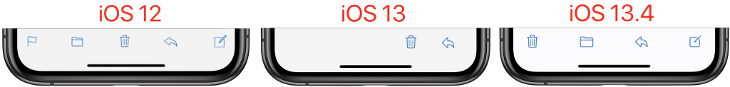 Upgrade to iOS 13.4 to Fix Mail’s Lousy Toolbar Interface
