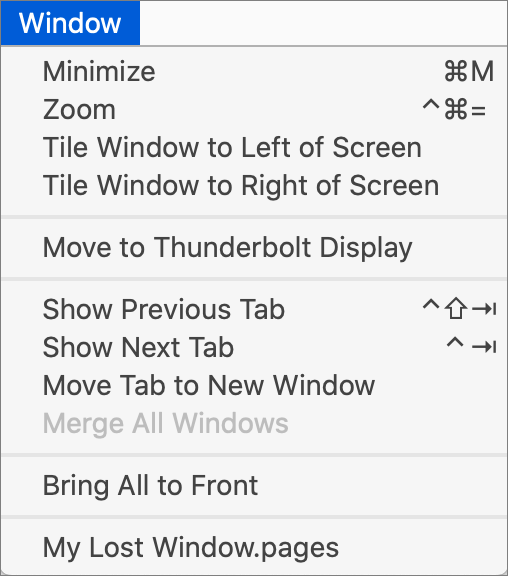 Use This Trick to Find a Missing App Window
