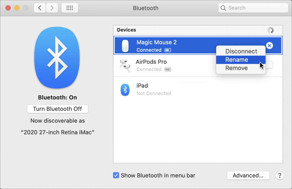 Rename Bluetooth Devices for Easy Management
