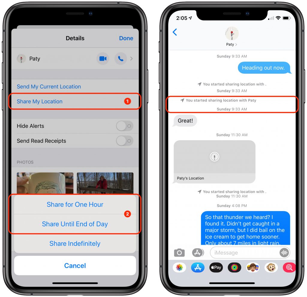 Reduce Arrival Time Anxiety by Sharing Your Location Temporarily