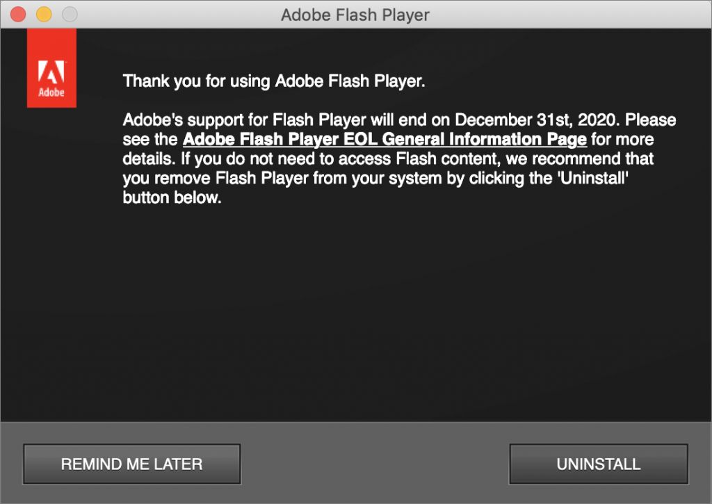Flash Is Dead—Uninstall Flash Player to Keep Your Mac Secure