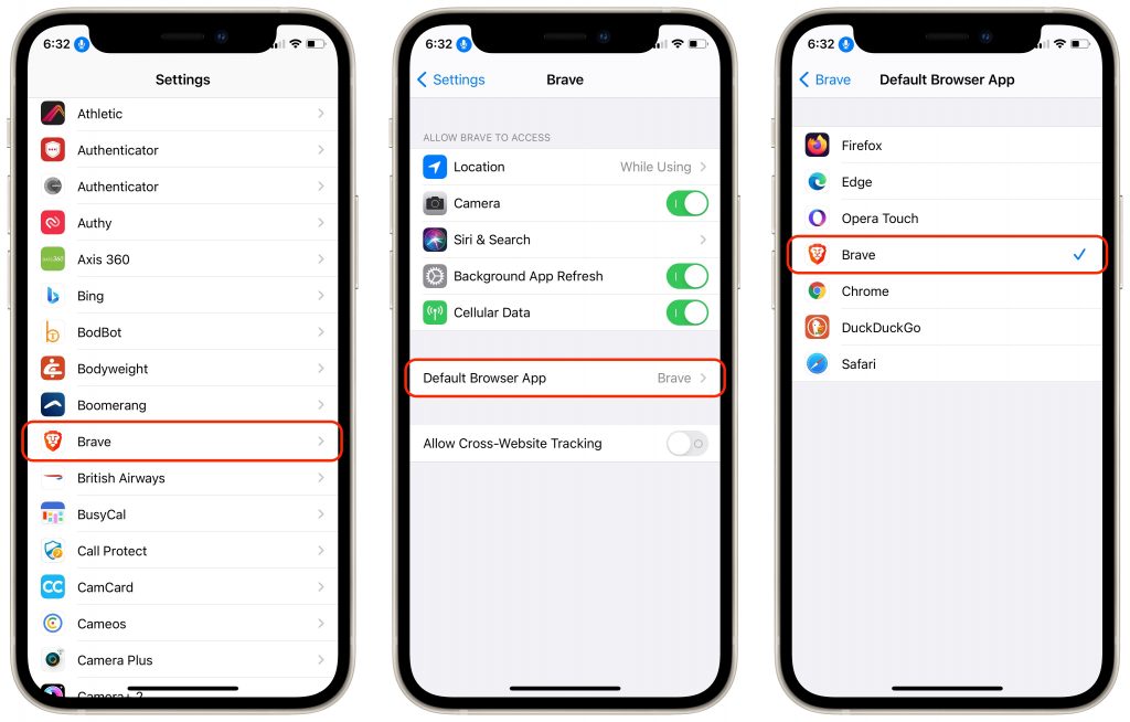Choose Your Default Web Browser and Email App in iOS and iPadOS 14